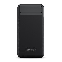  Ārējais akumulators Power Bank Awei P6K 5V/2.1A 20000mAh black 